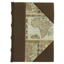 Mappa Mundi Leather Paper Hardbound Journals